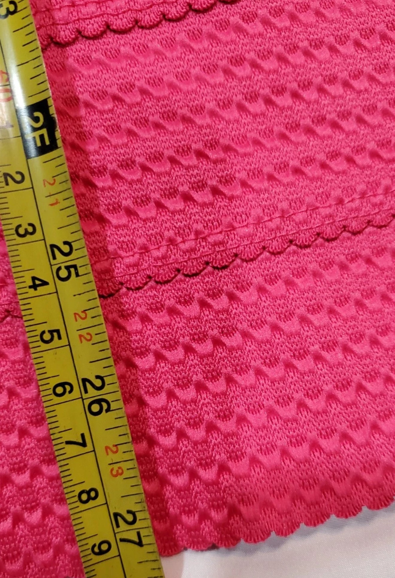 NEW YORK & COMPANY NY CO 7th Avenue Bright Pink Bandage Pencil Skirt M