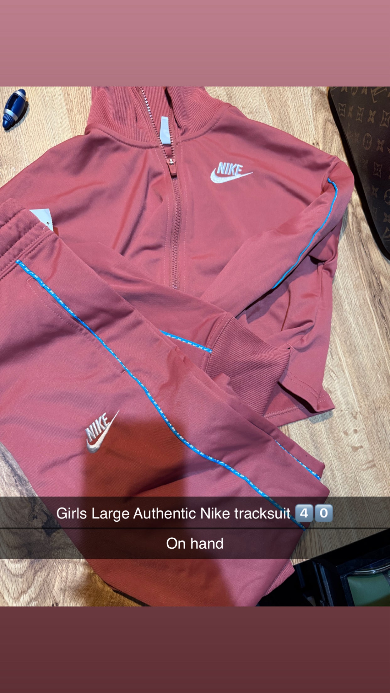 Nike Sportswear Big Kids' (girls') High-waisted Tracksuit