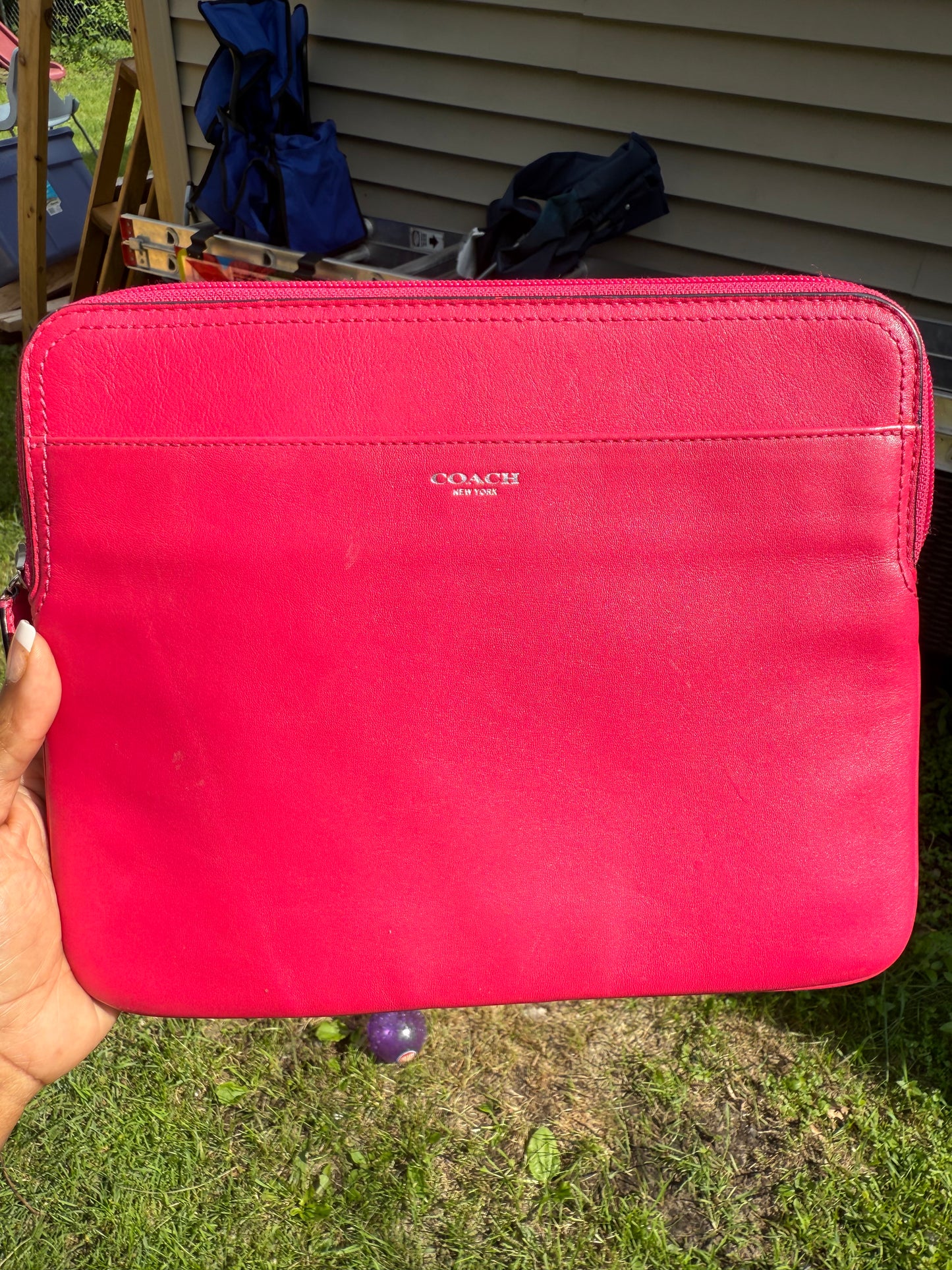 Coach tablet case