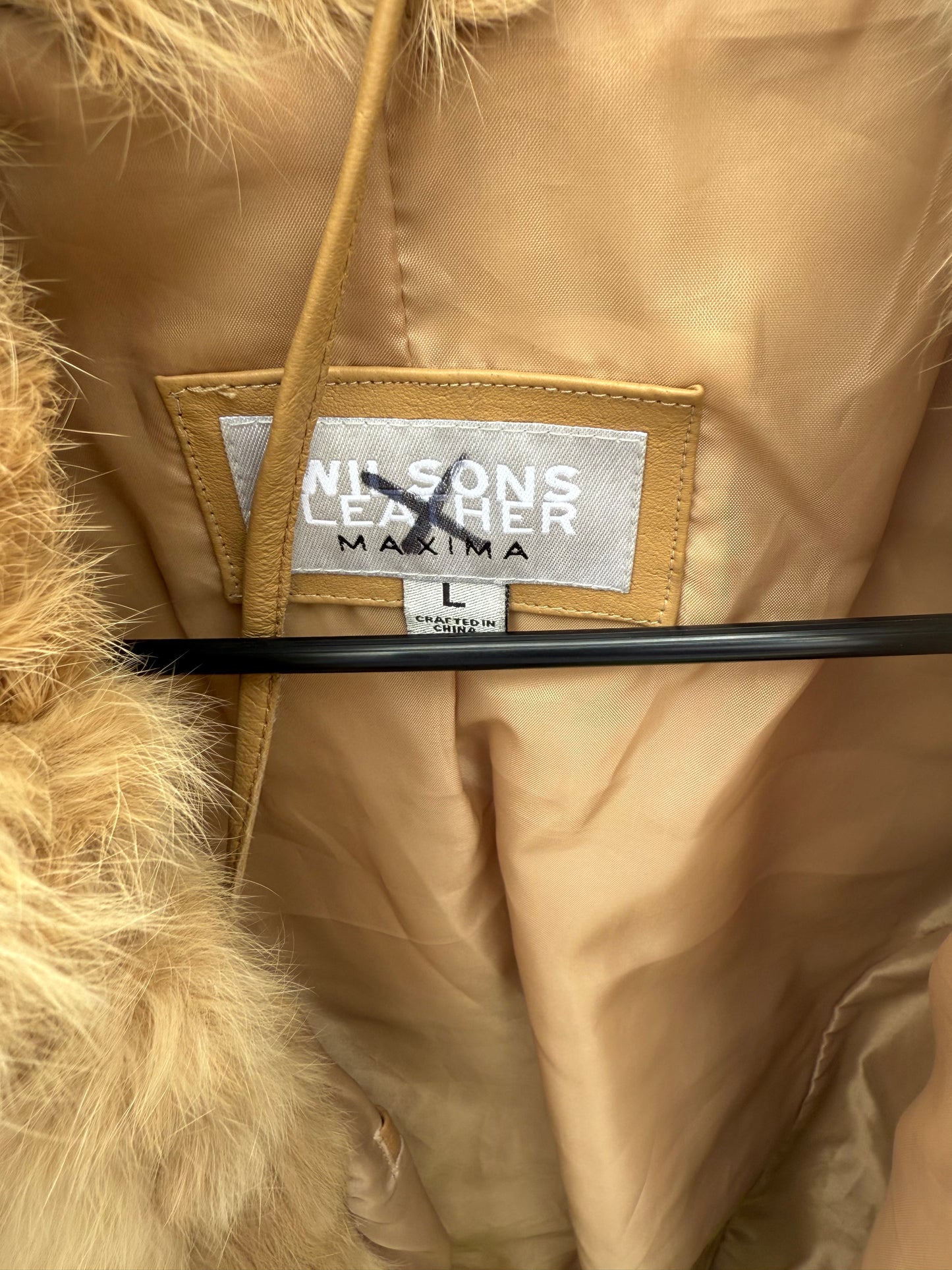 Rabbit furWilsons leather