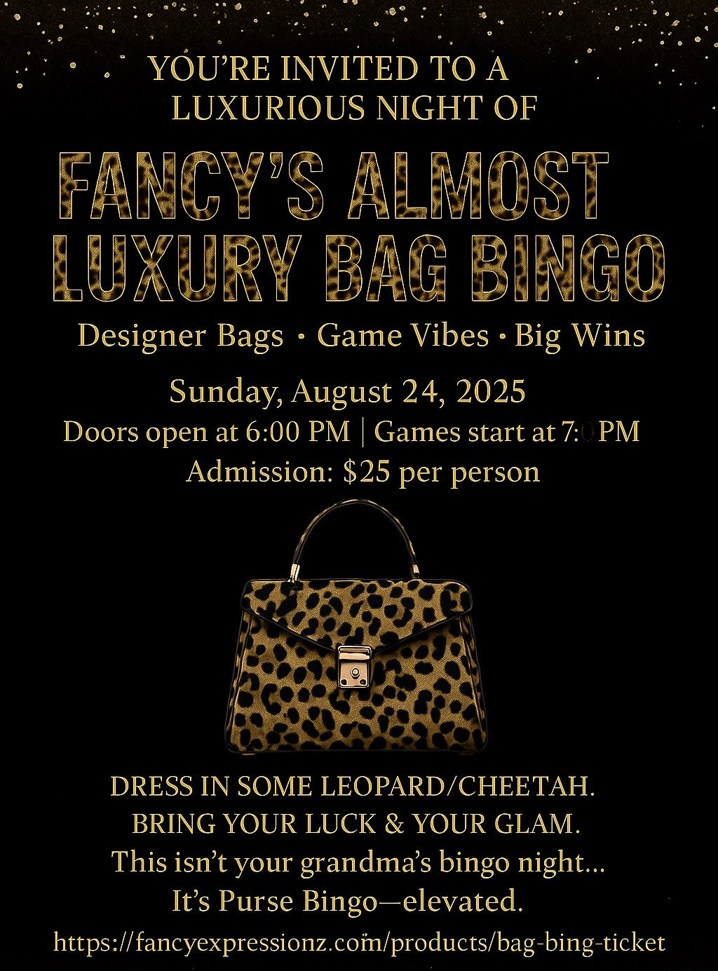 Bag Bingo Ticket