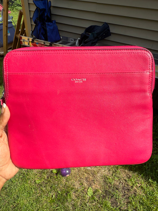 Coach tablet case