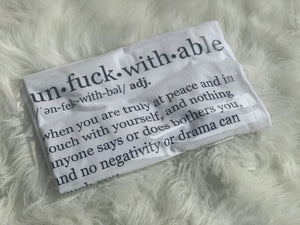 Unisex un-fuck-with-able Tee